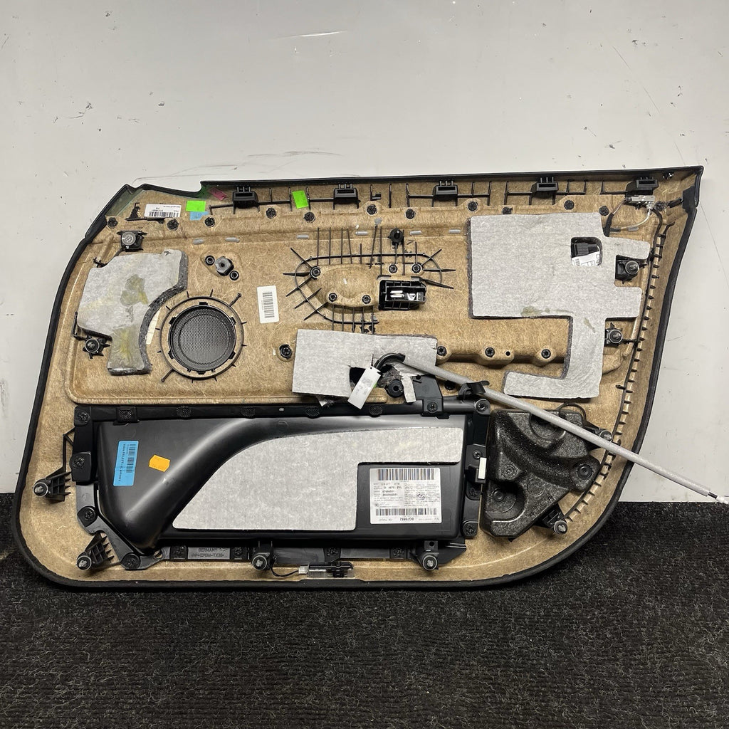 ☑️ 15-20 OEM BMW F36 428 430 Front Driver Side Door Card Panel Sensatec Black