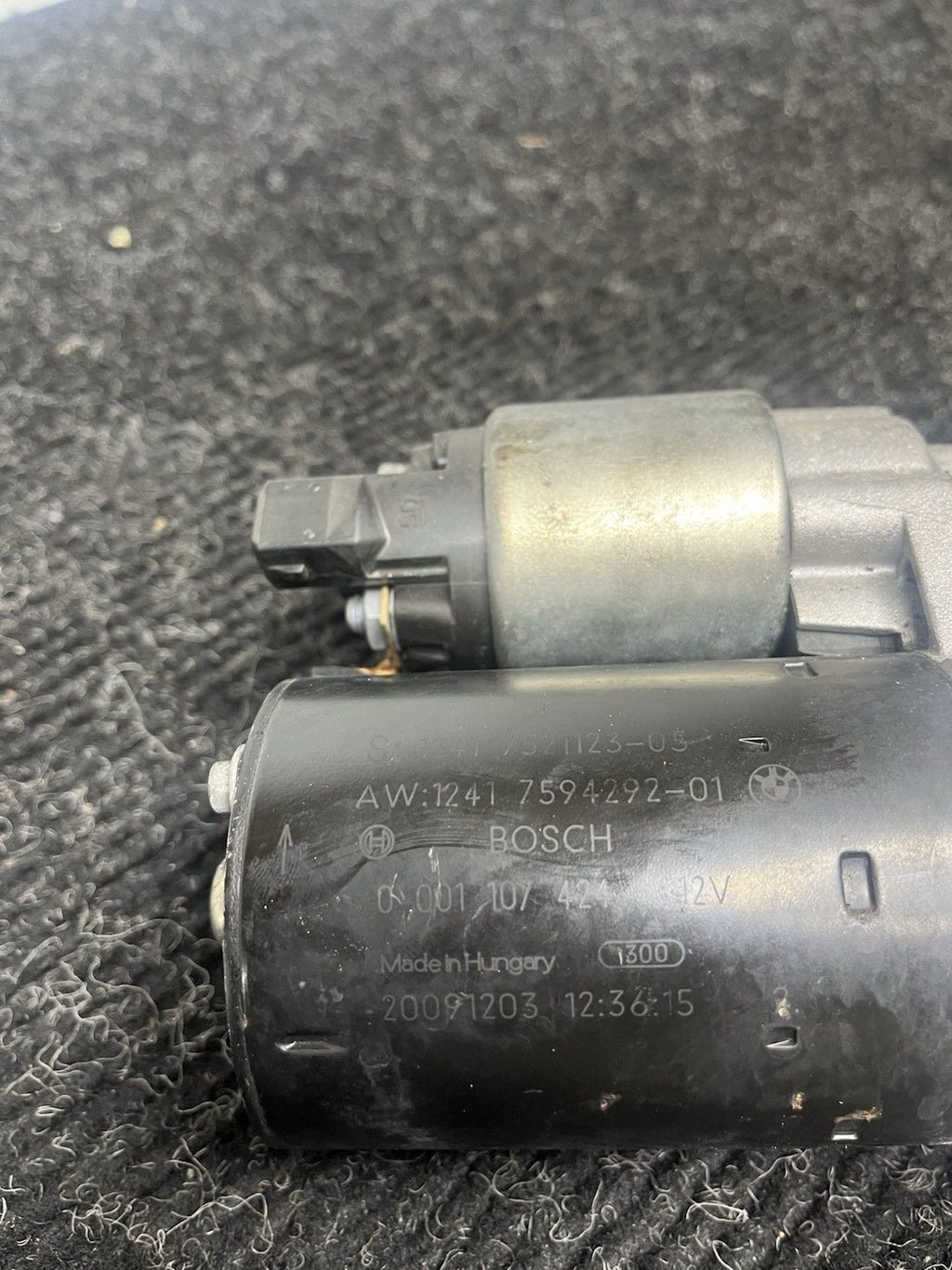 ☑️ 06-13 BMW E82 E90 E92 E93 128i 135i 328i 335i Motor Engine Starter Bosch OEM
