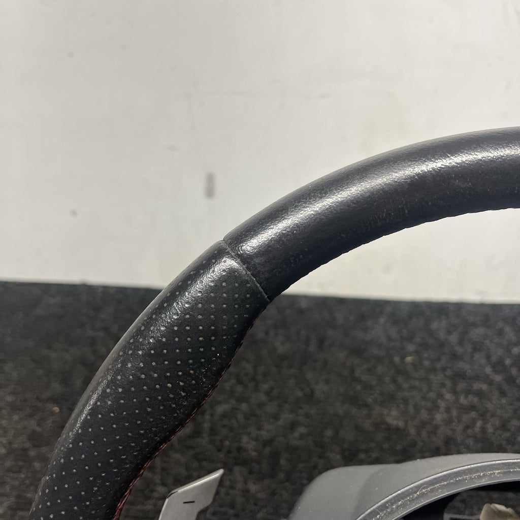 ☑️ 2013-2016 SCION FRS Subaru BRZ OEM Steering wheel Red Stitched Shift Paddles