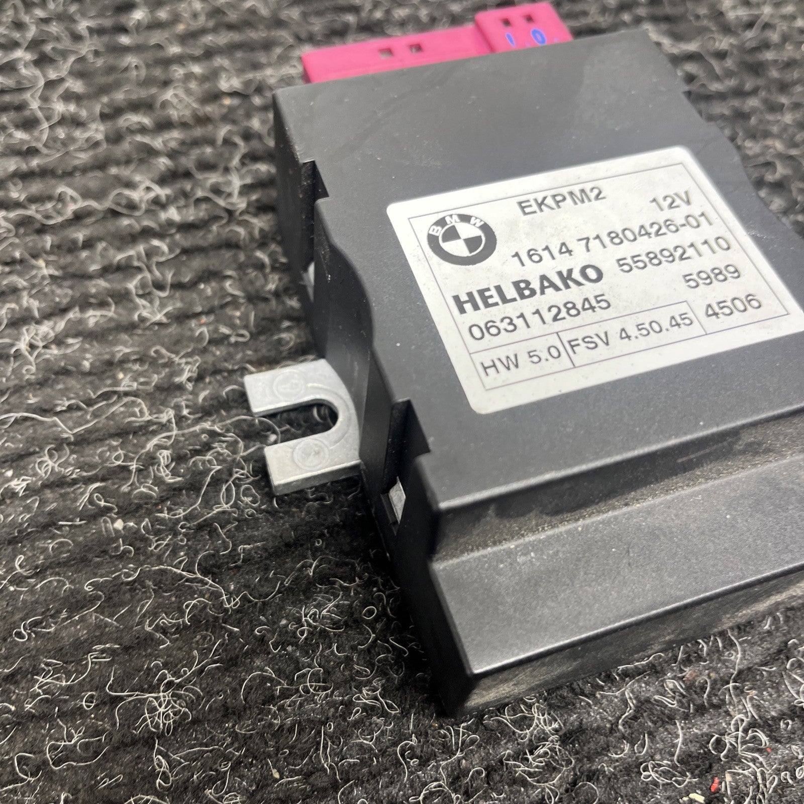 ☑️BMW Fits 1/3/5/6/X Series FuelPump Control Module Unit EKPM2 Hella OEM 7180427