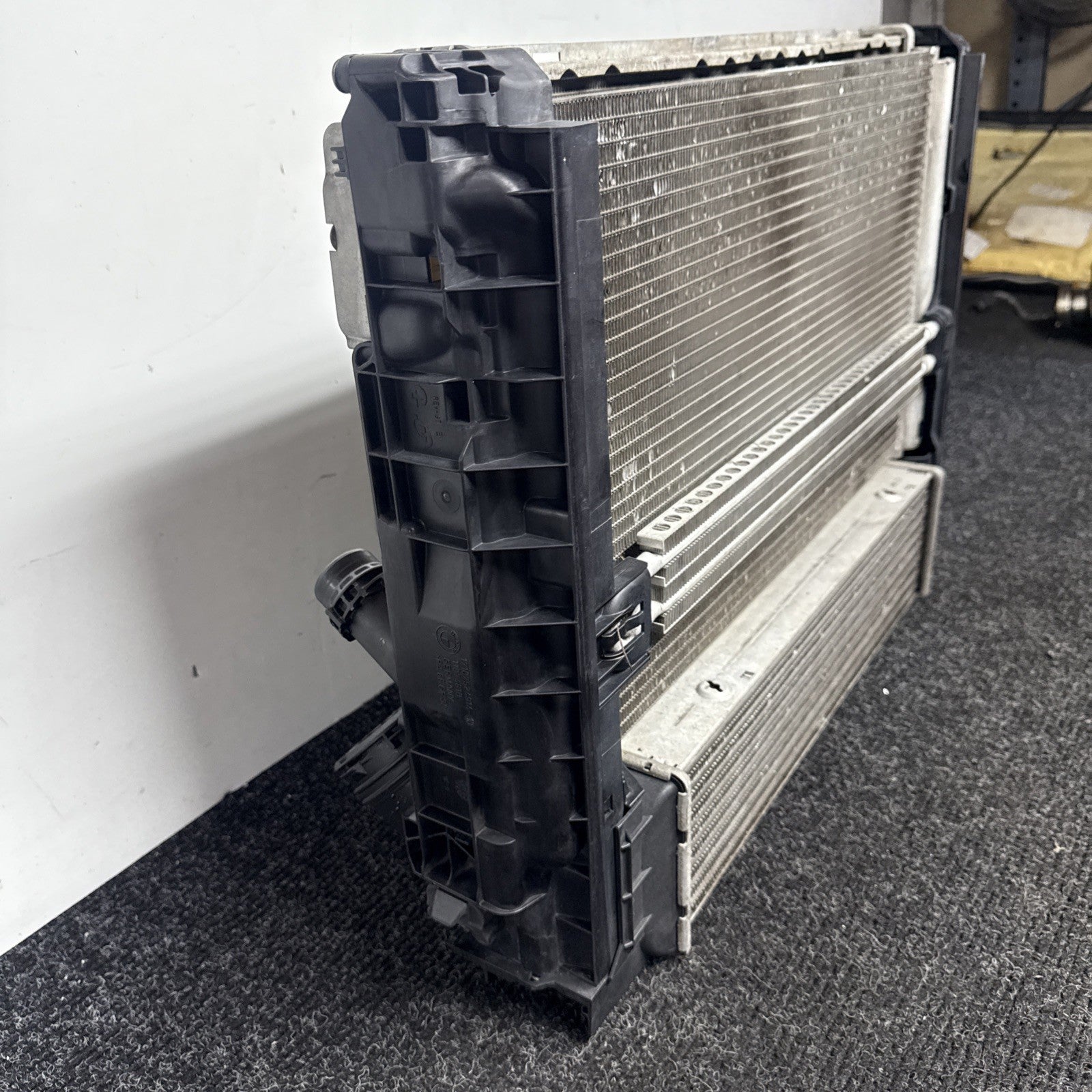☑️ 07-13 BMW E82 E90 E92 E93 N54 N55 Radiator Condenser Intercooler Complete 72k