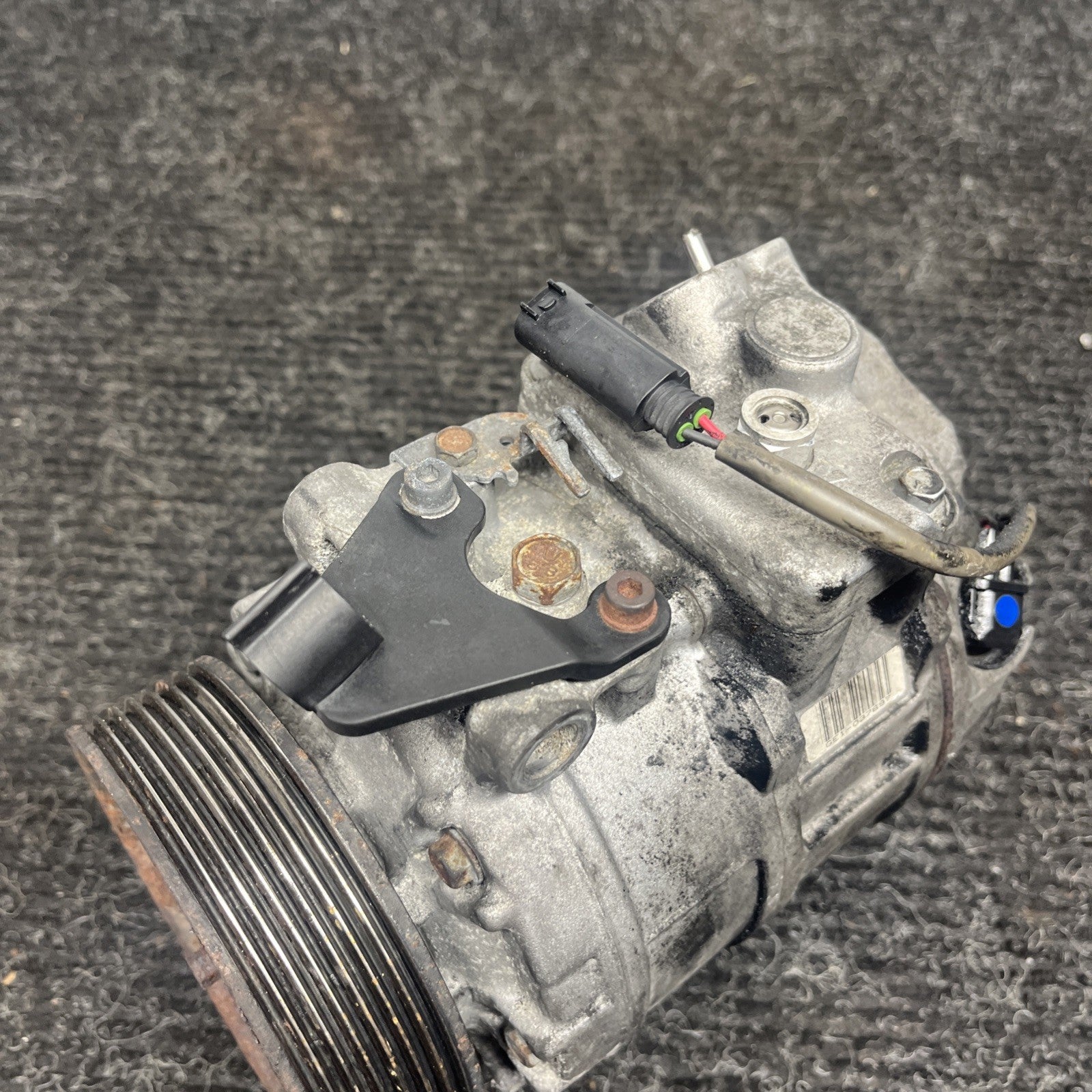 ☑️ BMW E92 135i 335i N54 N55 ENGINE A/C AC COMPRESSOR AIR CONDITIONING UNIT OEM