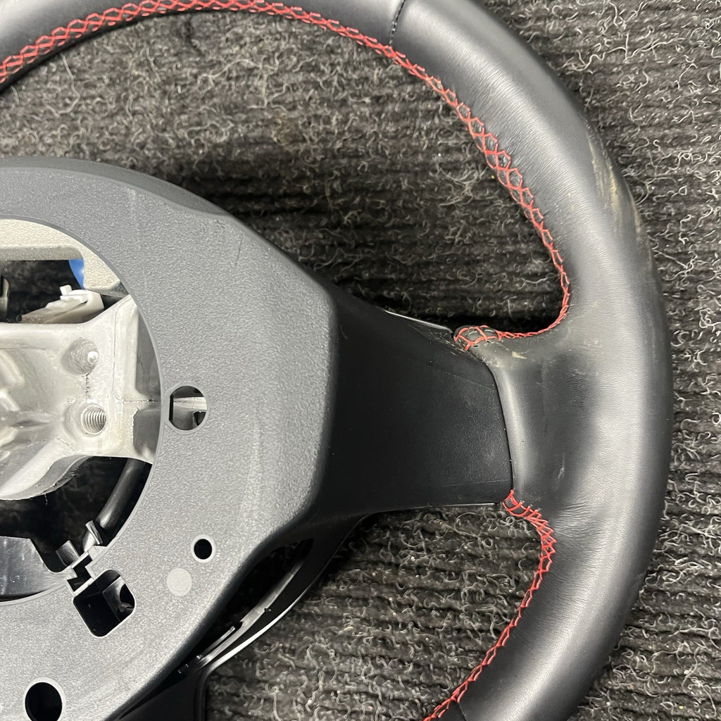 ☑️ 22-24 SUBARU BRZ STEERING WHEEL LEATHER BLACK OEM MANUAL GS131-16410
