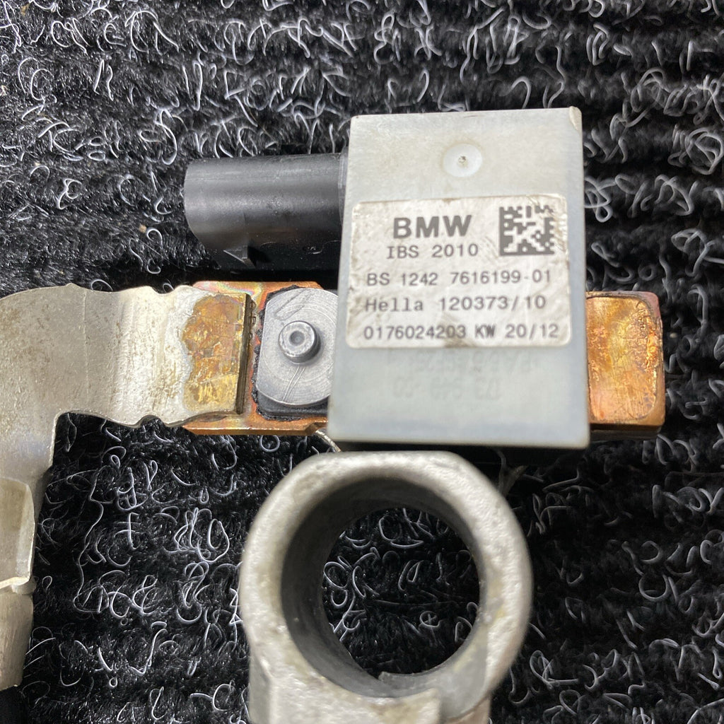 ☑️ 08-13 OEM BMW E82 E88 E89 Z4 135 Battery Negative Cable Terminal IBS Ground