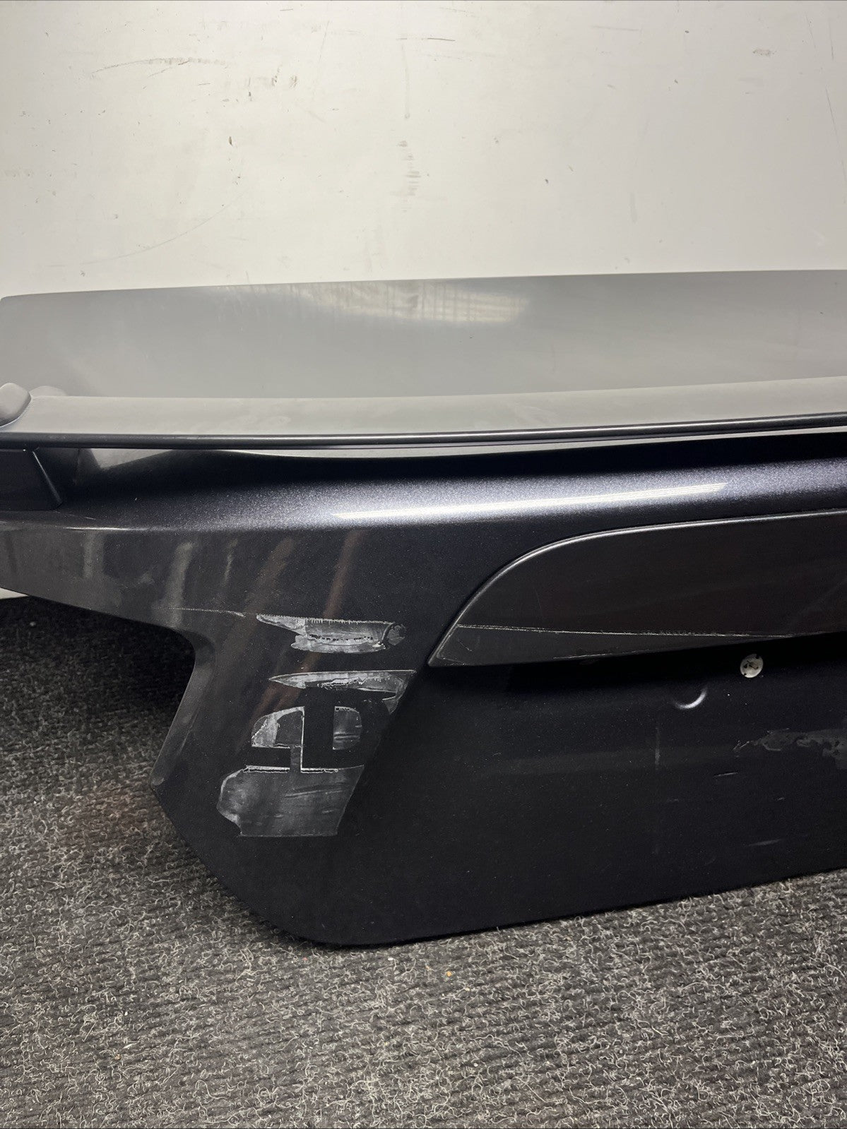 ☑️ 13-16 SUBARU BRZ REAR TRUNK LID DECK ASSEMBLY W/ SPOILER & CAMERA GRAY OEM