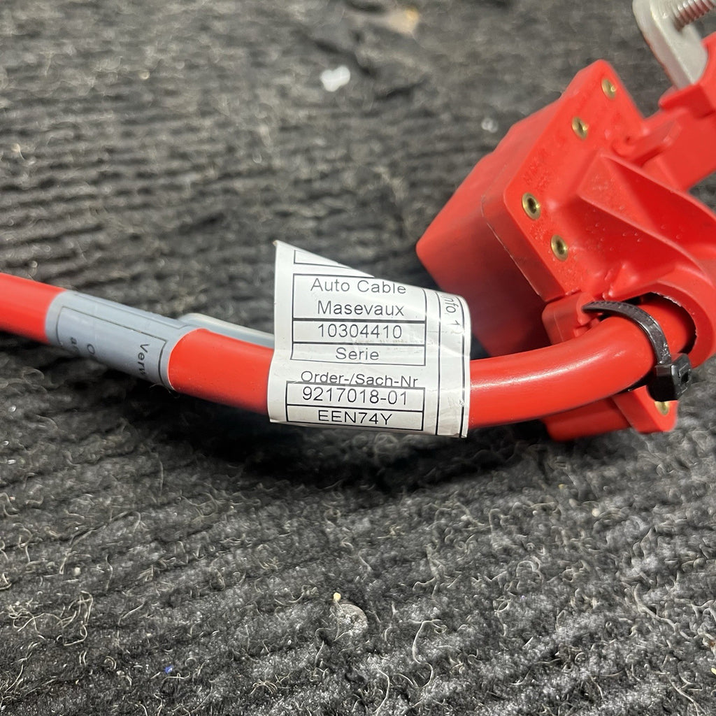 ☑️ OEM BMW E82 E88 E90 Positive Red Battery Pole Terminal Wiring Cable 6988974