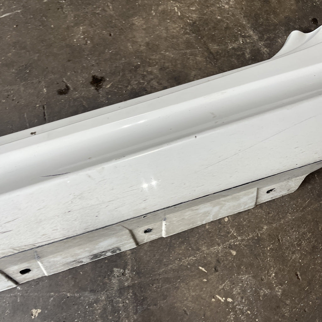 ☑️ 07-13 OEM BMW E92 E93 M3 Left Driver Side Skirt Rocker Panel Alpine White