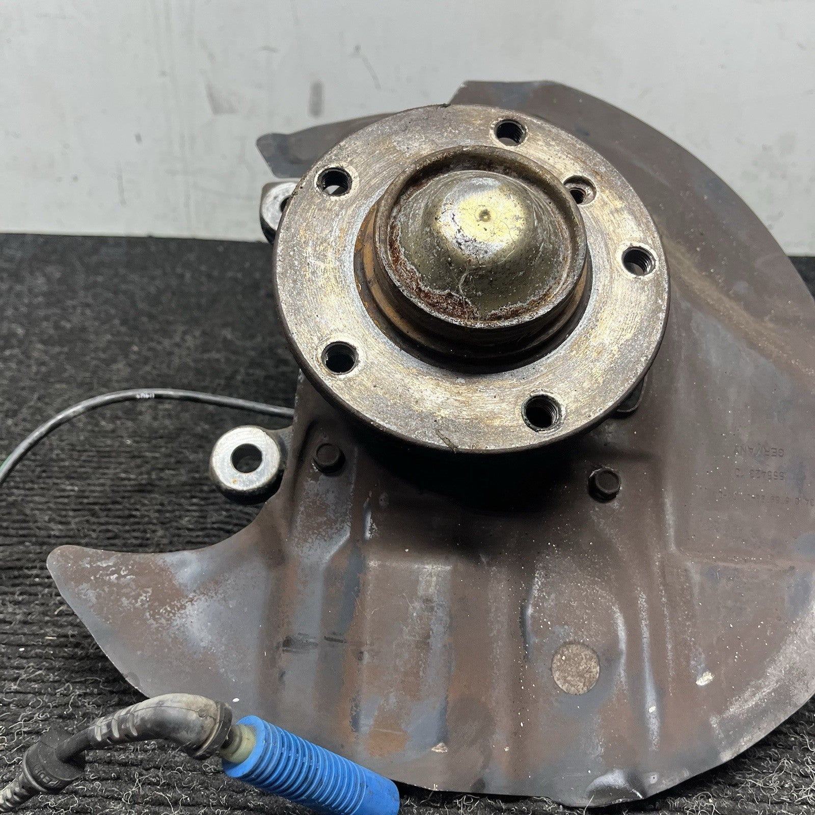 ☑️03-06 OEM BMW E46 330i 330Ci RWD Front Right Spindle Hub Carrier Knuckle