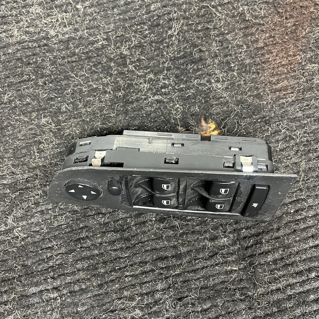 ☑️ 07-11 OEM BMW E90 E91 328 335 Front Left Driver Side Main Window Switch Black