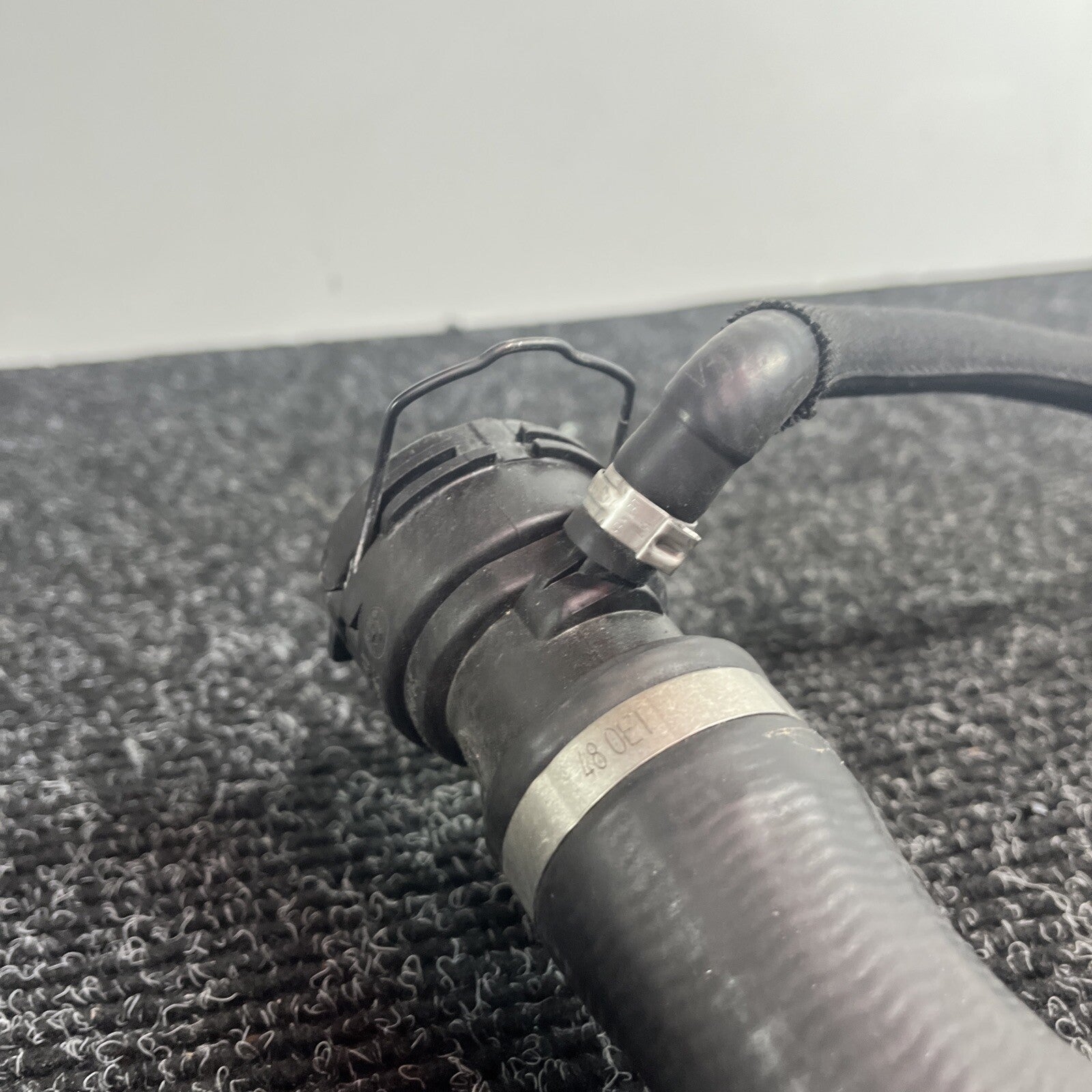 ☑️ 08-10 BMW E60 535i N54 Upper Radiator Coolant Hose Pipe Line 7599452 OEM