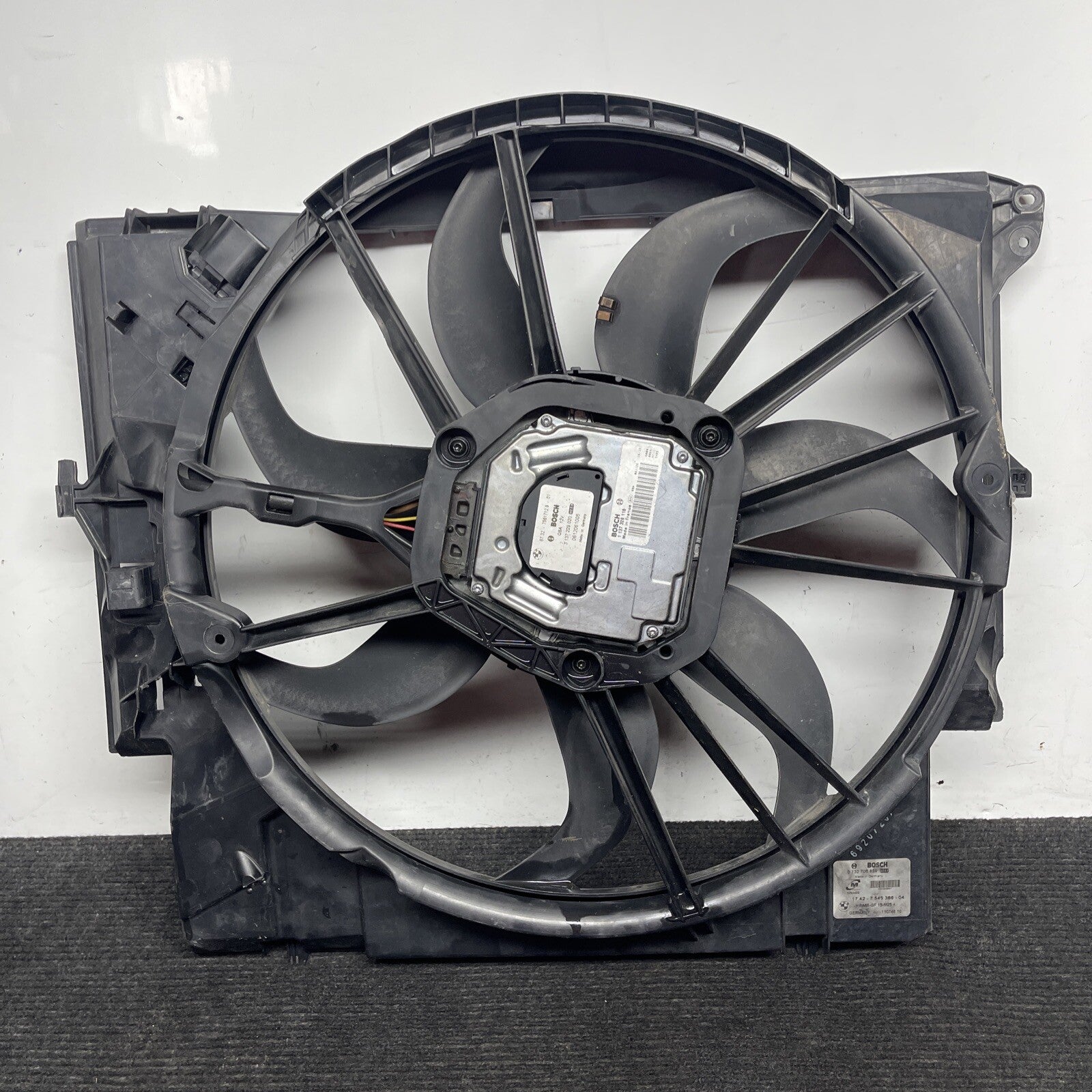 ☑️ 07-13 BMW E82 E90 E93 N54 N55 ENGINE RADIATOR COOLING AUXILIARY FAN 7545366