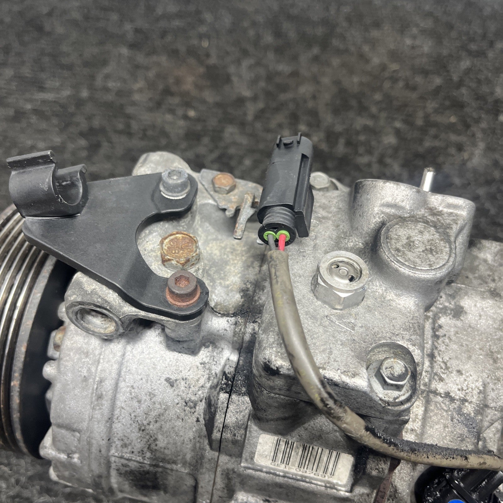 ☑️ BMW E92 135i 335i N54 N55 ENGINE A/C AC COMPRESSOR AIR CONDITIONING UNIT OEM