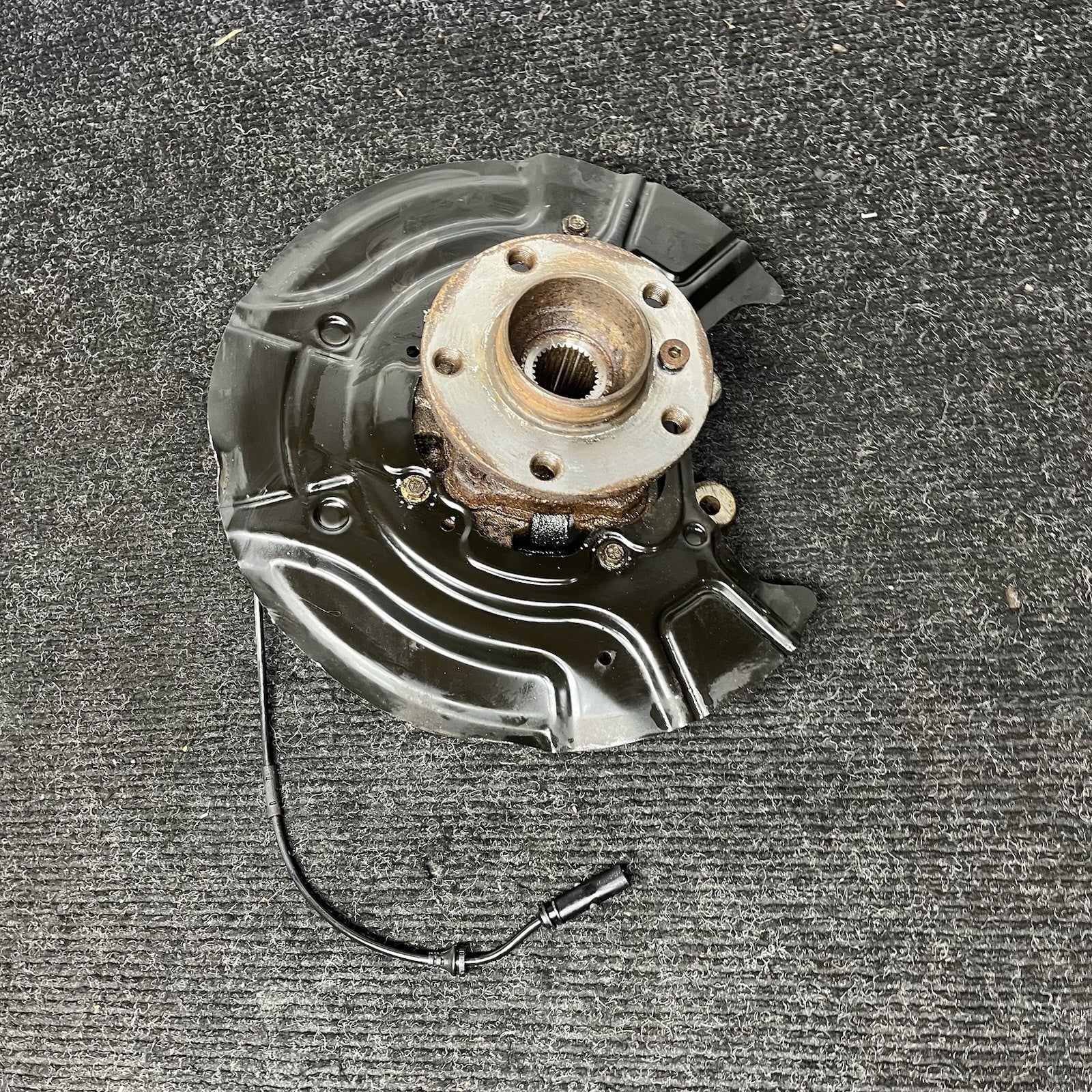 ☑️ 11-17 BMW X3 AWD F25 REAR RIGHT PASSENGER SIDE WHEEL HUB SPINDLE KNUCKLE OEM