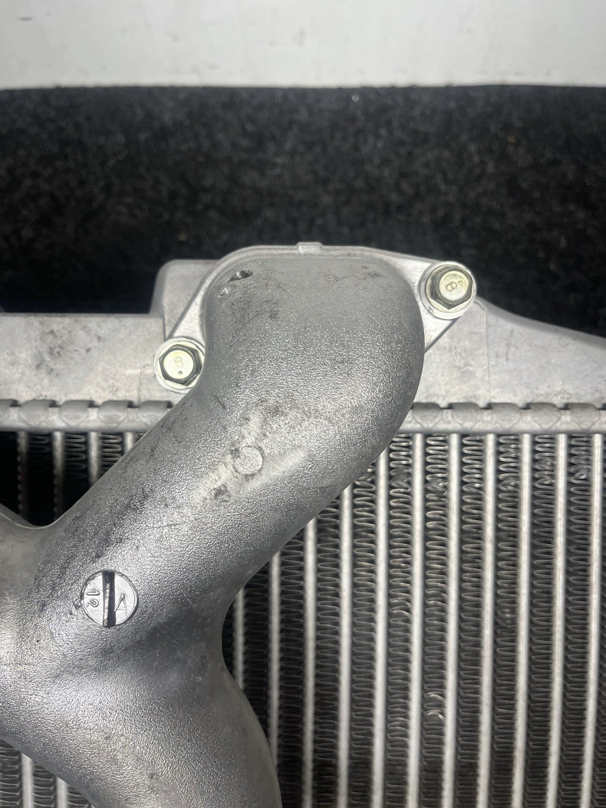 ☑️ 15-21 Subaru WRX STI Front Upper Top Mount Turbocharger Intercooler OEM