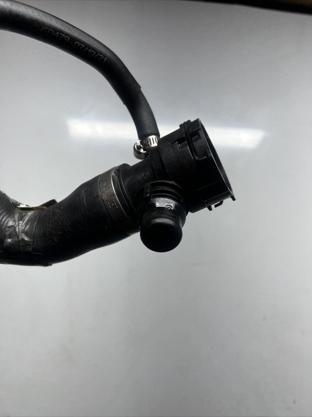 ☑️ BMW 2006-2013 E90 E92 E82 UPPER RADIATOR COOLANT HOSE COOLING LINE OEM