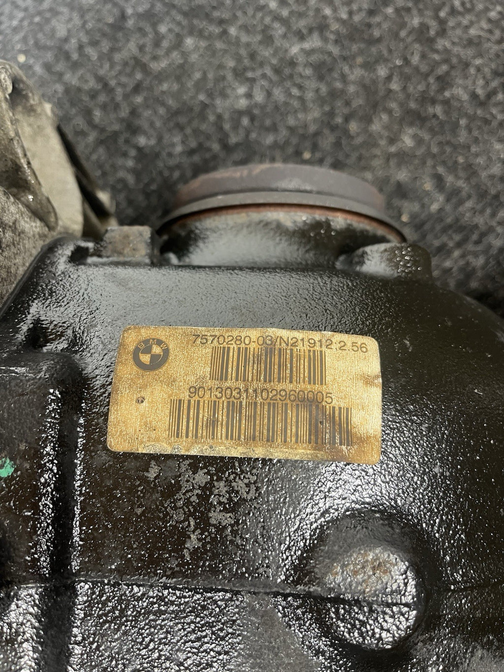 ☑️09-16 OEM BMW E89 Z4 35i N54 DCT Differential Axle Carrier Ratio 2.56 97k Mile