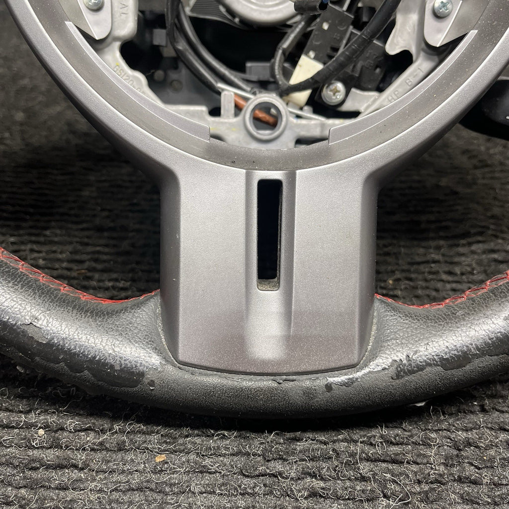 ☑️ 2013-2016 SCION FRS Subaru BRZ OEM Steering wheel Red Stitched Shift Paddles