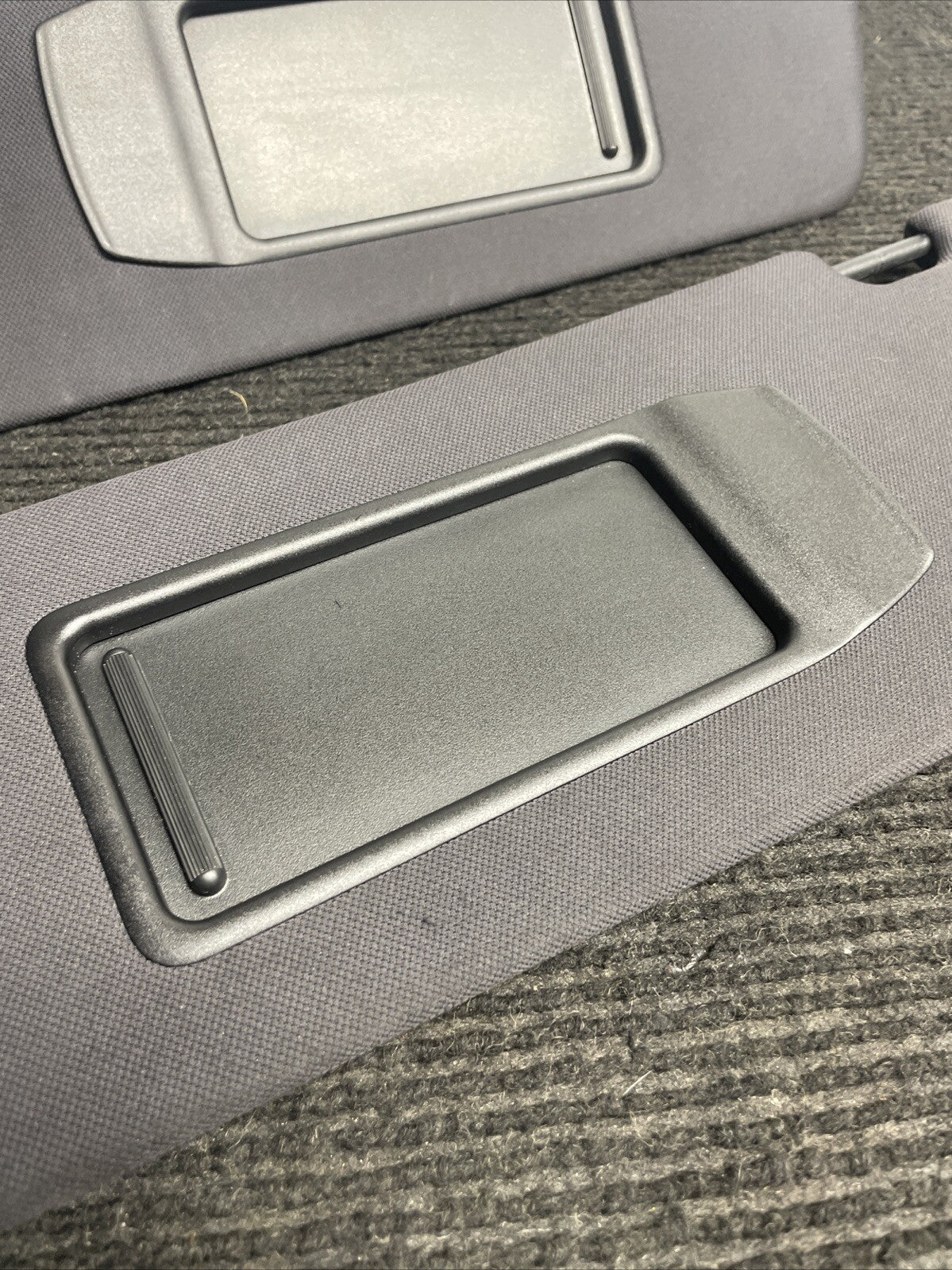 ☑️ 12-18 OEM BMW F06 F13 640 650 M6 Left Right Side Sun Visor  Black SET