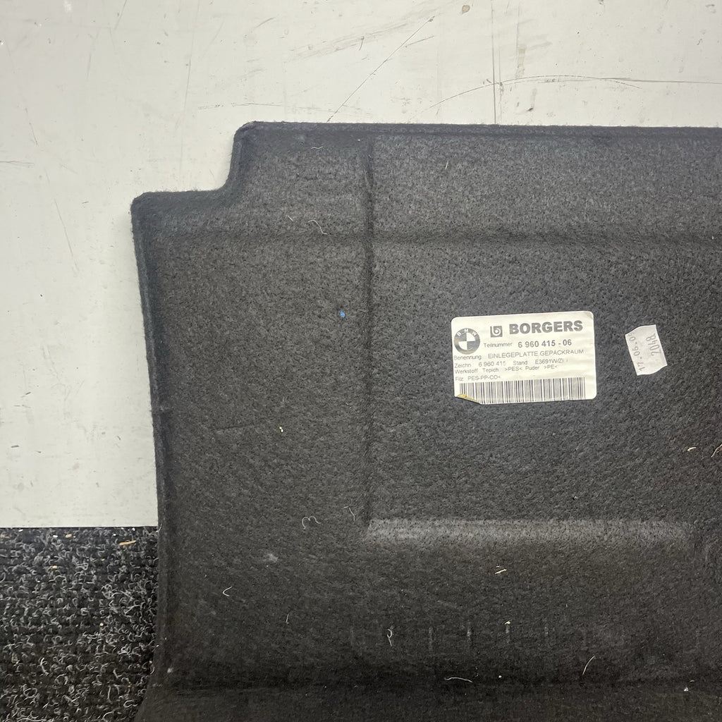 ☑️ Trunk Floor Carpet Mat Cargo Liner Cover OEM BMW Convertible E88 128i 135i