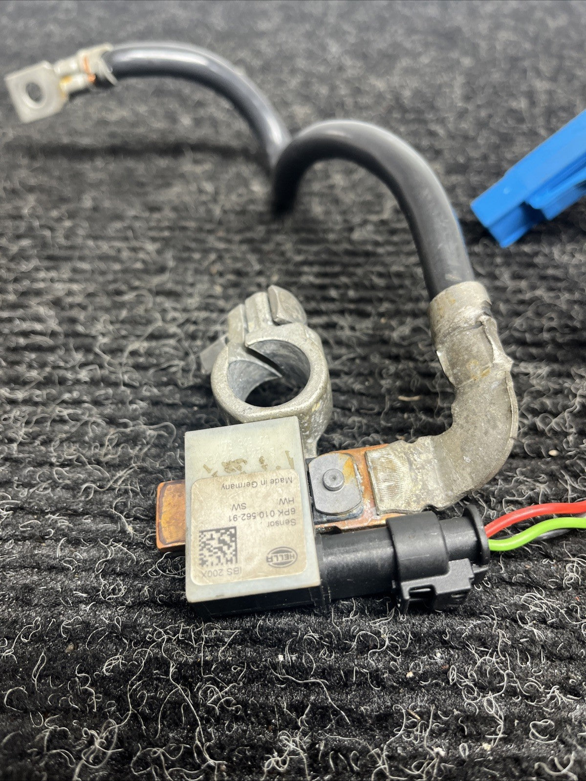 ☑️ BMW OEM E60 E61 E64 E70 545 535 550 M5 REAR TRUNK BATTERY NEGATIVE CABLE