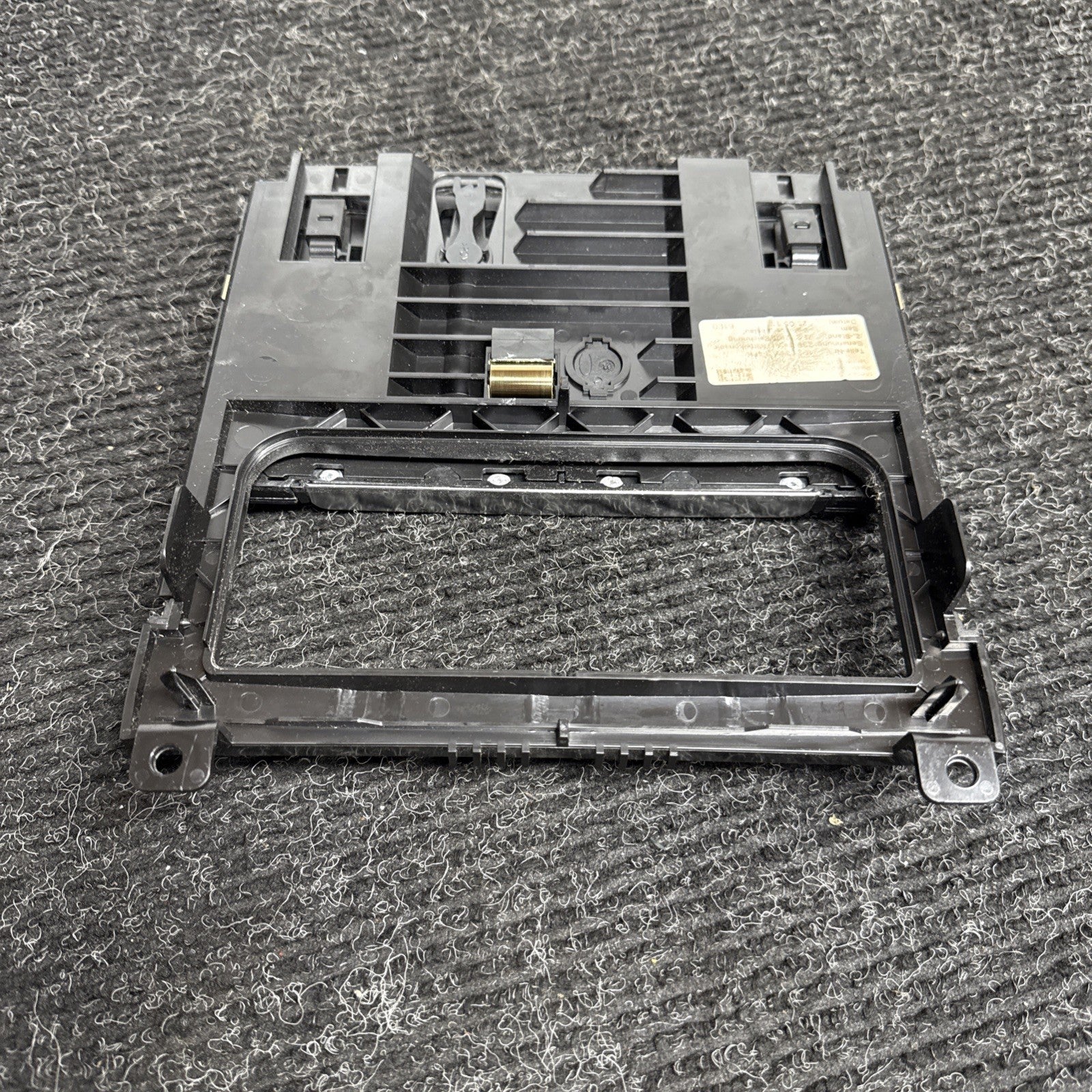 ☑️2012 AUDI A7 C7 4G8 FRONT CENTER CONSOLE STORAGE COMPARTMENT TRAY (WOOD GRAIN)