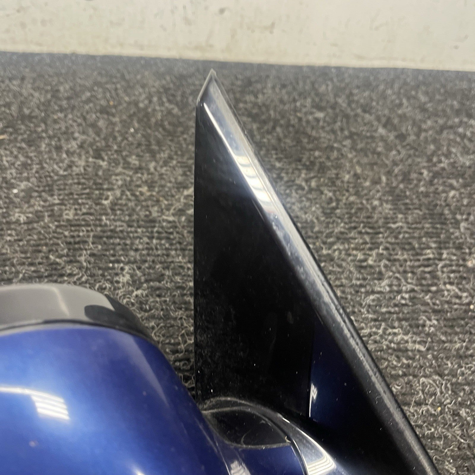 ☑️ 11-13 BMW E82 E88 OEM PASSENGER RIGHT SIDE DOOR POWER FOLD MIRROR BLUE
