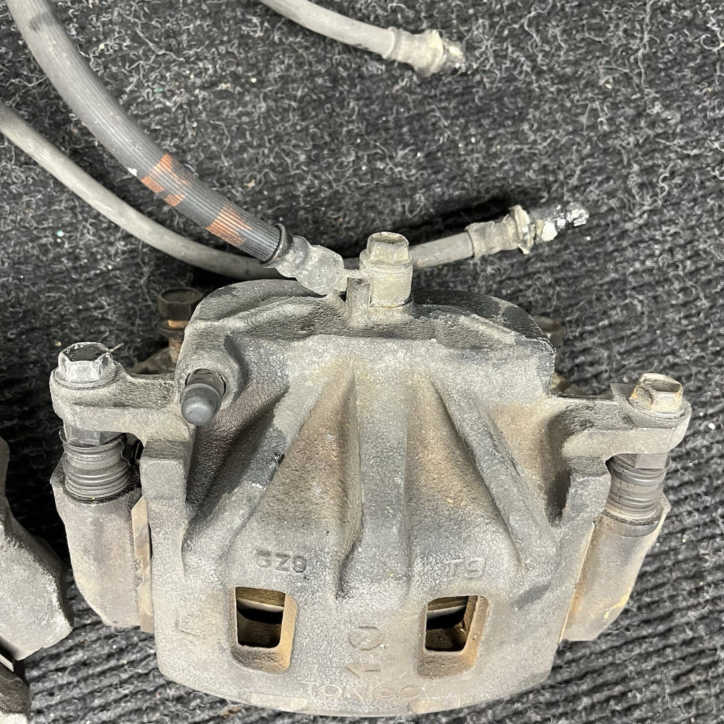 ☑️ 2015-2021 Subaru WRX OEM 2 Piston Front Brake Calipers 26292AG040 26292AG050