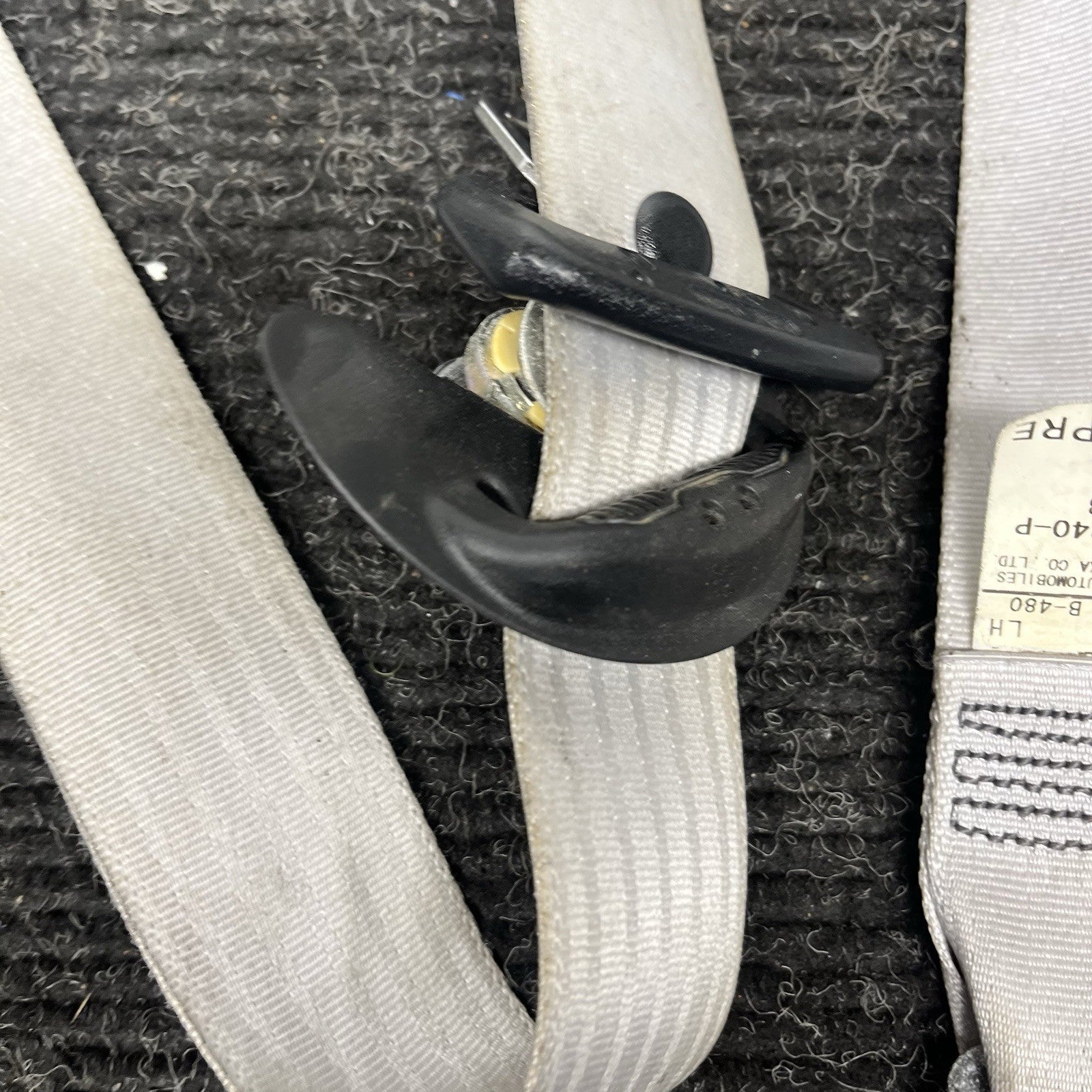 ☑️ 13-19 SCION FR-S FRONT PASSENGER RIGHT SEAT BELT RETRACTOR 10 Series Gray