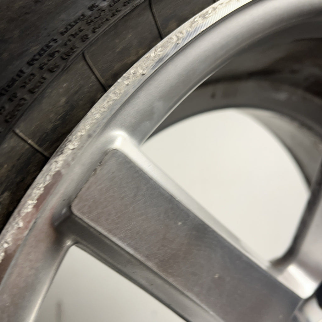 ☑️ ONE Vossen CV3 Silver Wheel W/TIRE & Cap 20x10.5 et30 5x112