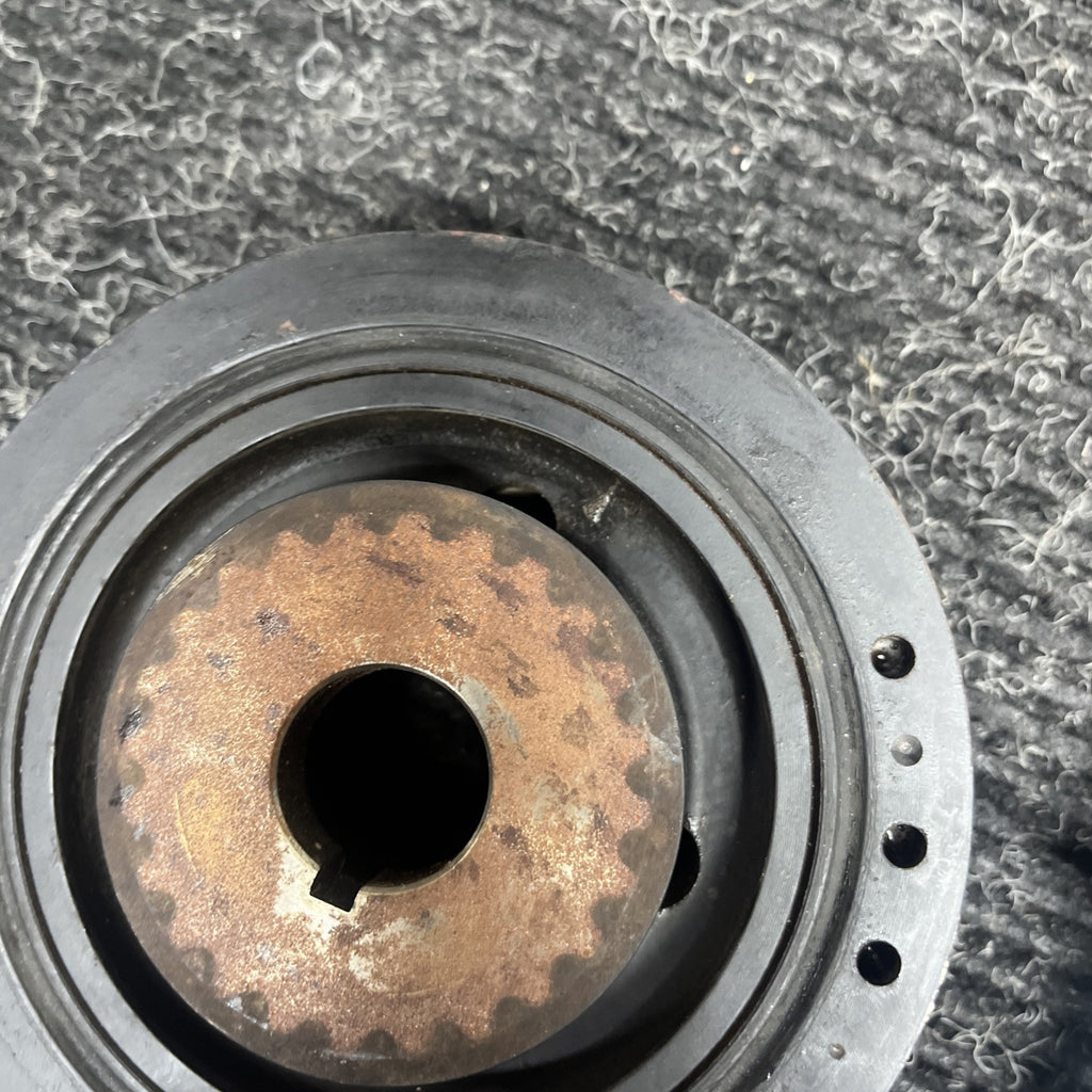 ☑️ Subaru Ej25 SOHC Crankshaft Pulley With Bolt OEM 2012 Impreza WRX STI