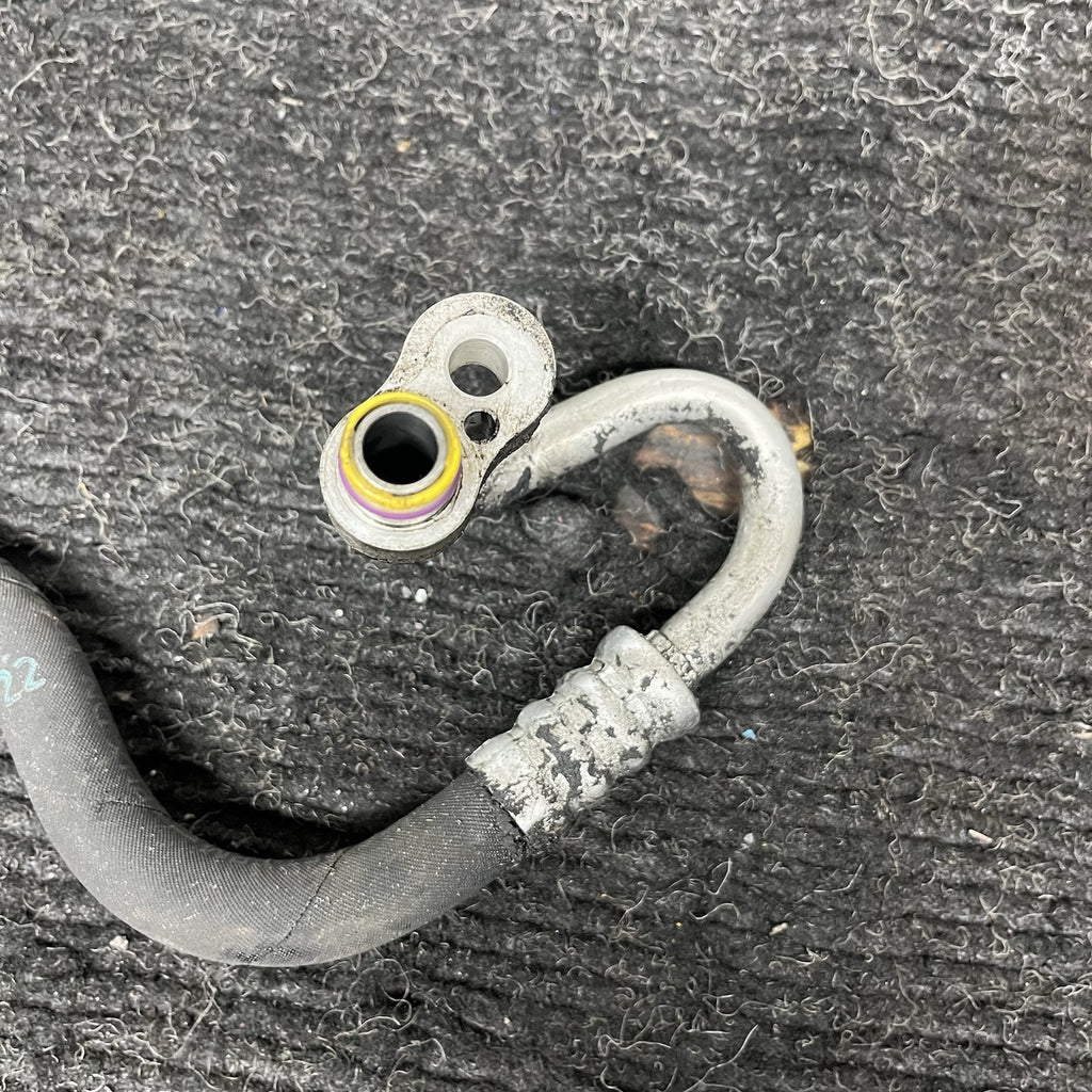 ☑️ 09-11 BMW E90 335d A/C Compressor Condenser Hose Line Pipe 9145002 OEM