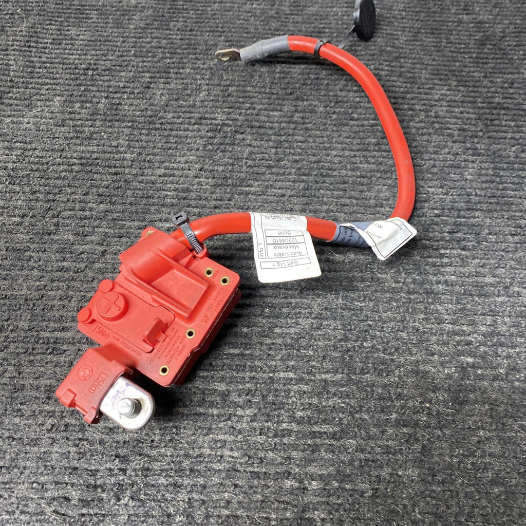 ☑️ 06-13 OEM BMW E82 E90 E92 M3 Battery Plus Pole Terminal Positive Red Cable