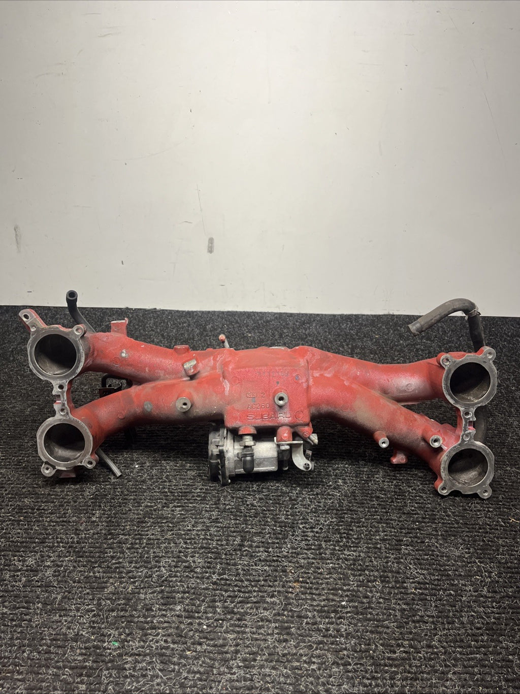 ☑️ 2008-2014 Subaru WRX STI Intake Manifold Assembly W/ Throttle Body OEM 08-14