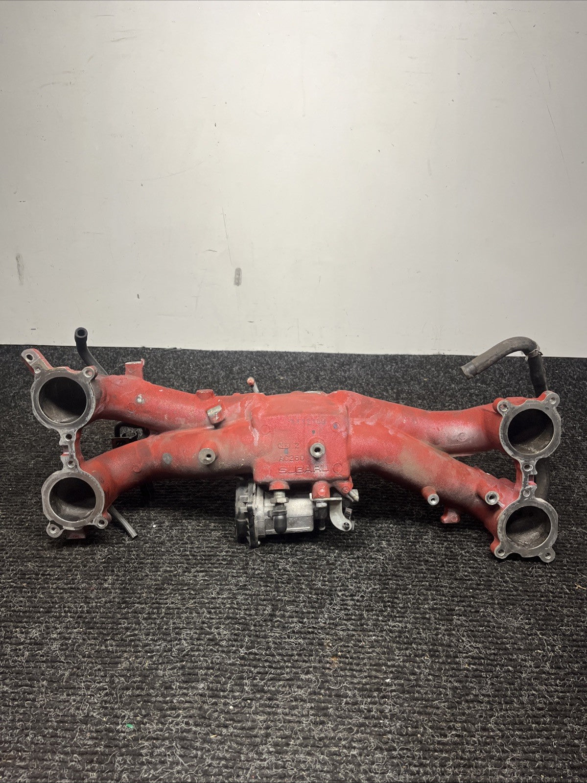 ☑️ 2008-2014 Subaru WRX STI Intake Manifold Assembly W/ Throttle Body OEM 08-14