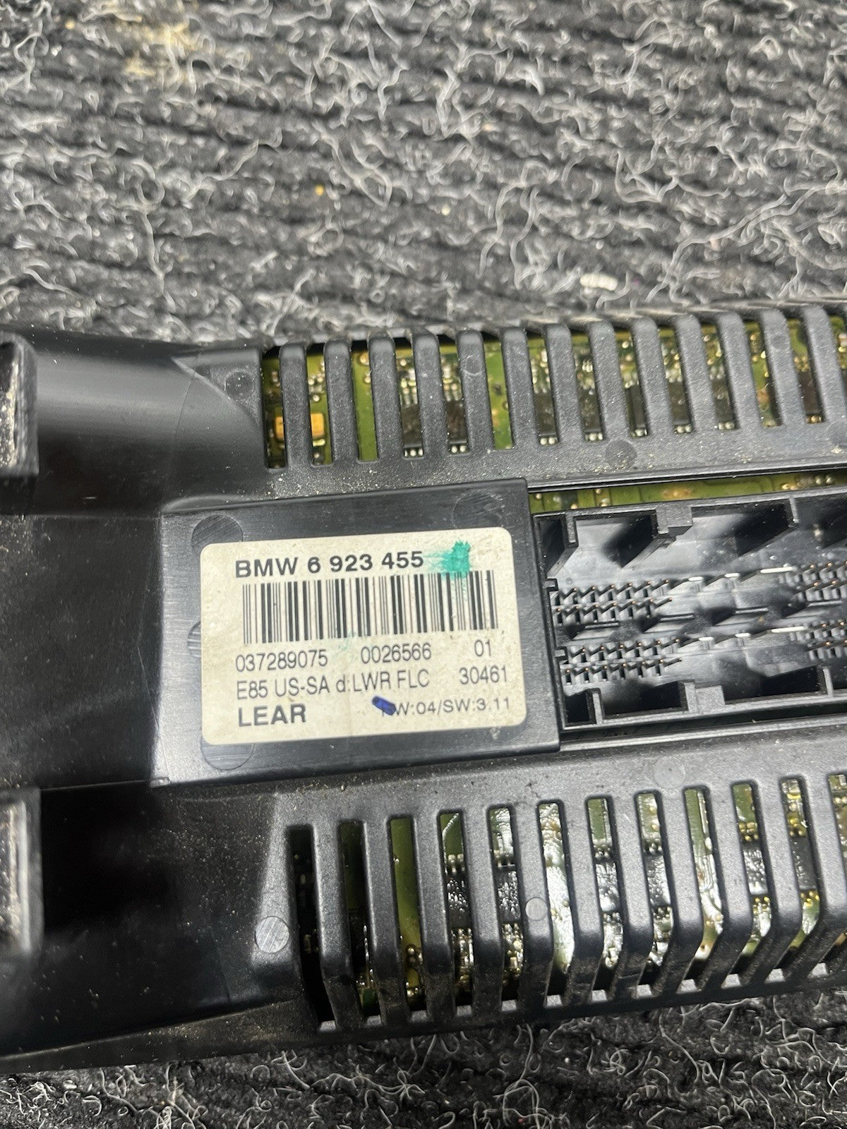 ☑️ 03-05 BMW E85 Z4 Left Side Dashboard Headlight Switch 61316936812 Oem
