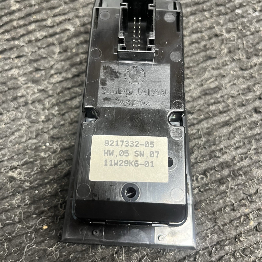 ☑️ 2007-2013 BMW E90 3 Series Driver Master Power Window Switch 9217332 Oem
