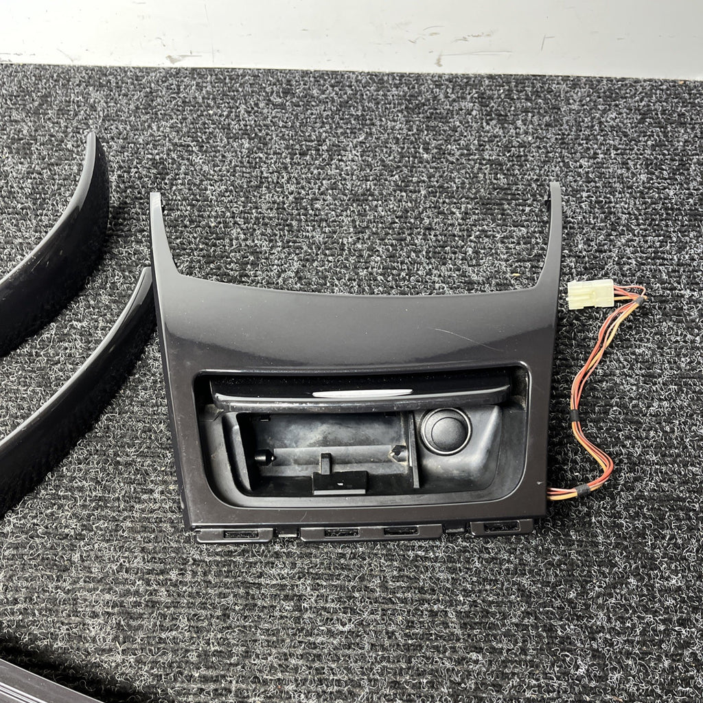 ☑️ 08-13 OEM BMW E82 E88 135 128 Gloss Black Dash Door Interior Trim SET