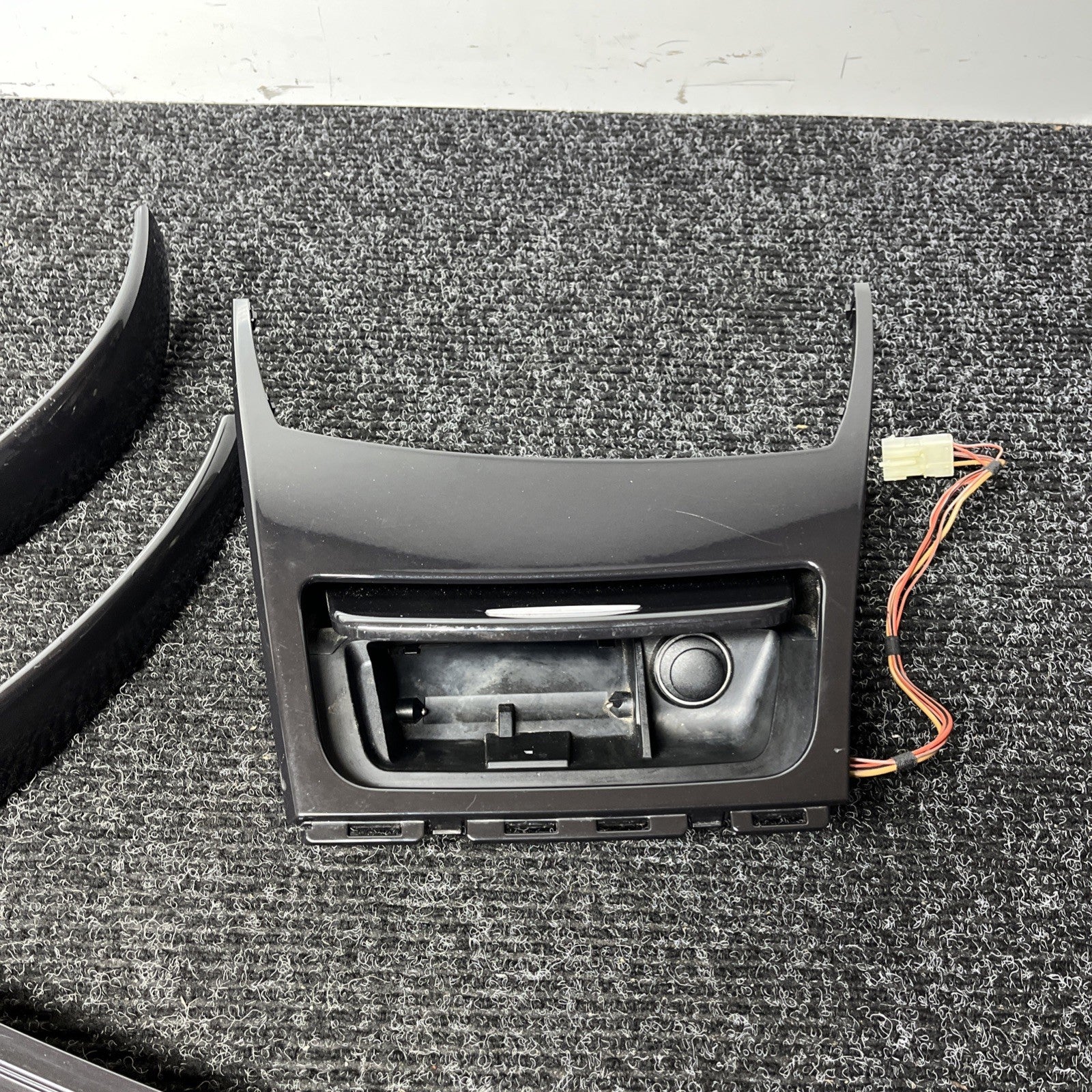 ☑️ 08-13 OEM BMW E82 E88 135 128 Gloss Black Dash Door Interior Trim SET