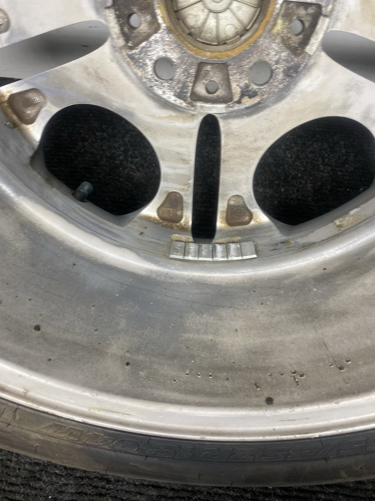 ☑️03-08 BMW E85 E86 Z4 Factory Front Light Alloy Wheel Rim w/Tire 8x18 ET:47 OEM