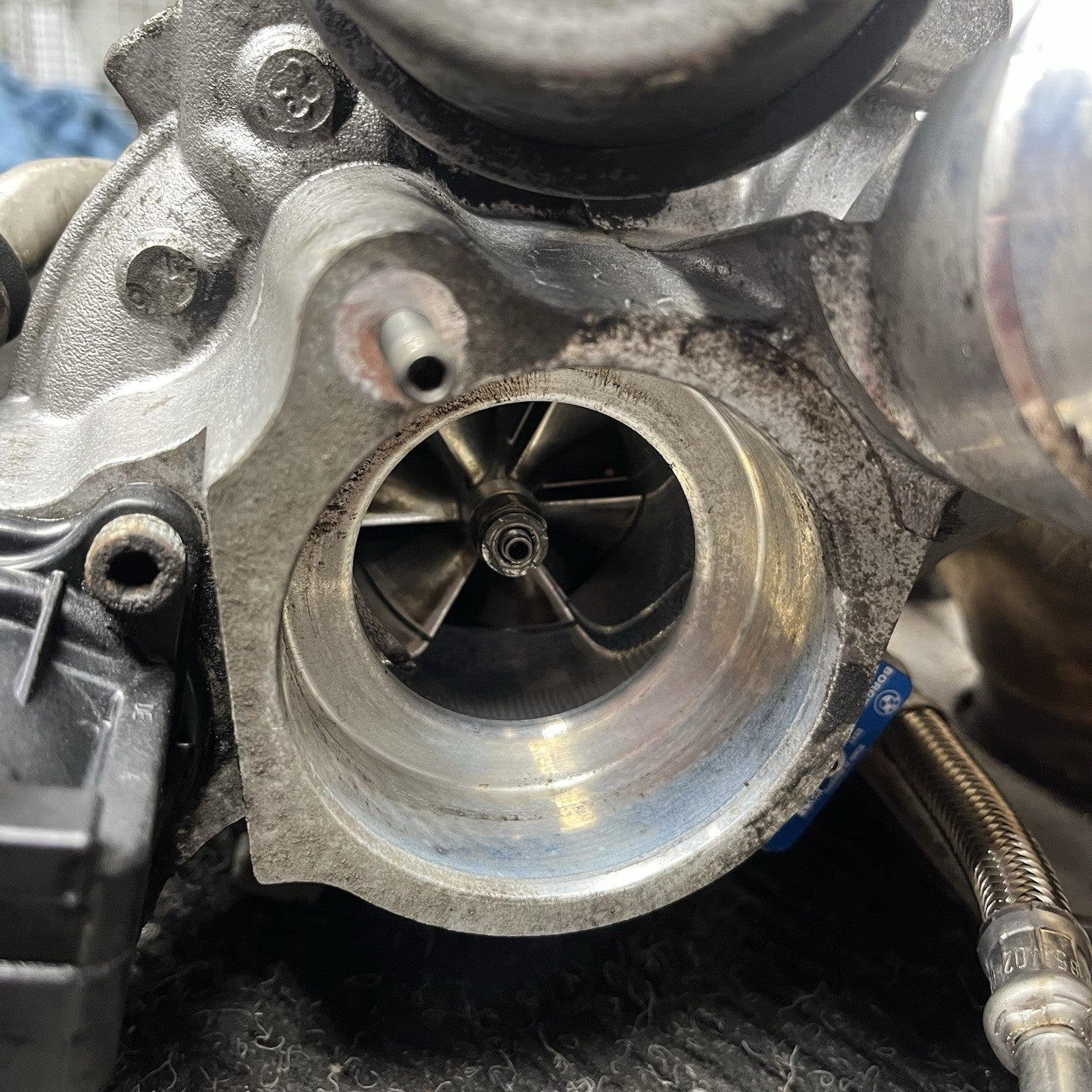 ☑️ 11-13 OEM BMW E82 E88 E90 E92 F22 F30 135 335 Engine N55 Turbo Charger PWG