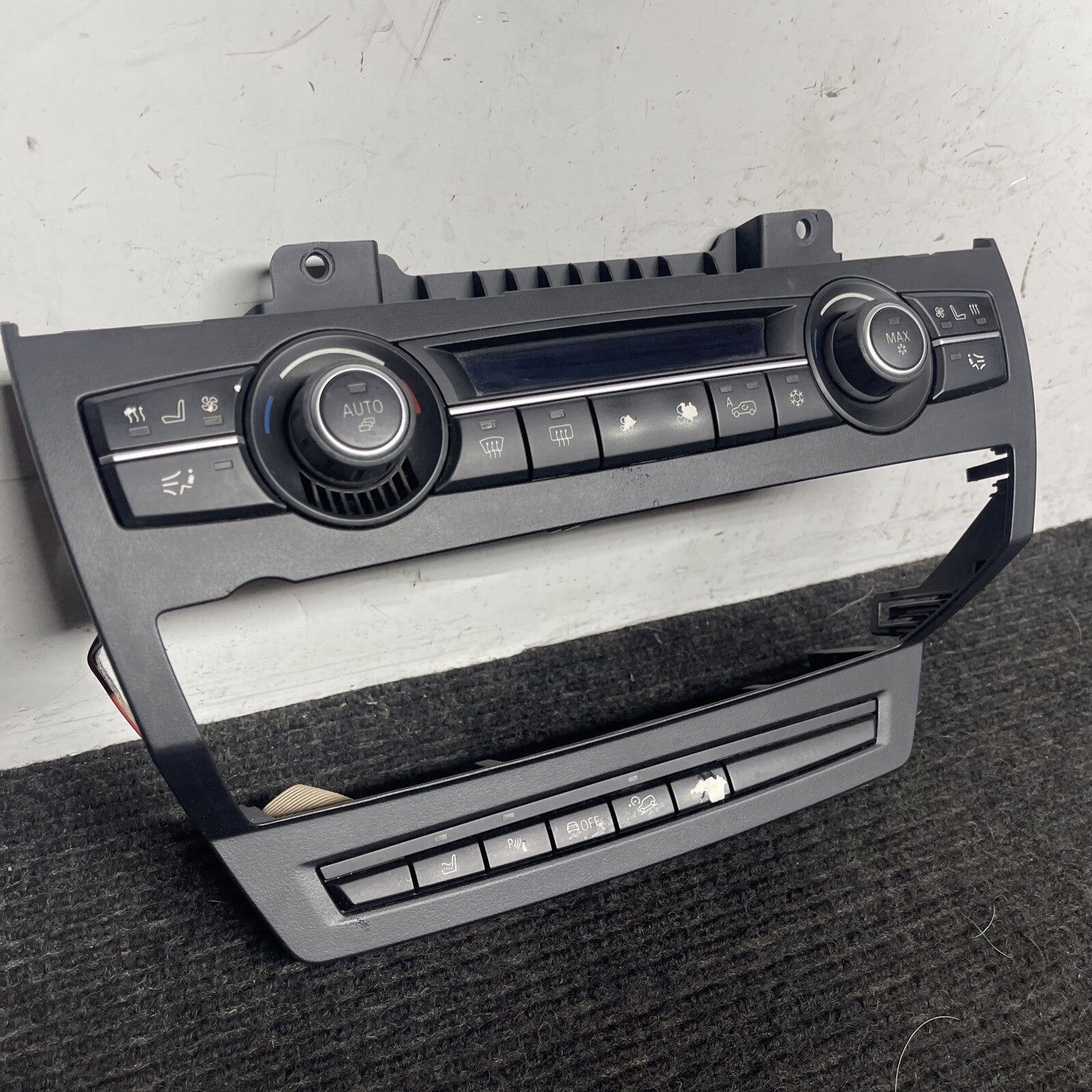 ☑️ BMW E70 E71 Front Air Condition Climate Control Seat Heat AC Switch Panel OEM
