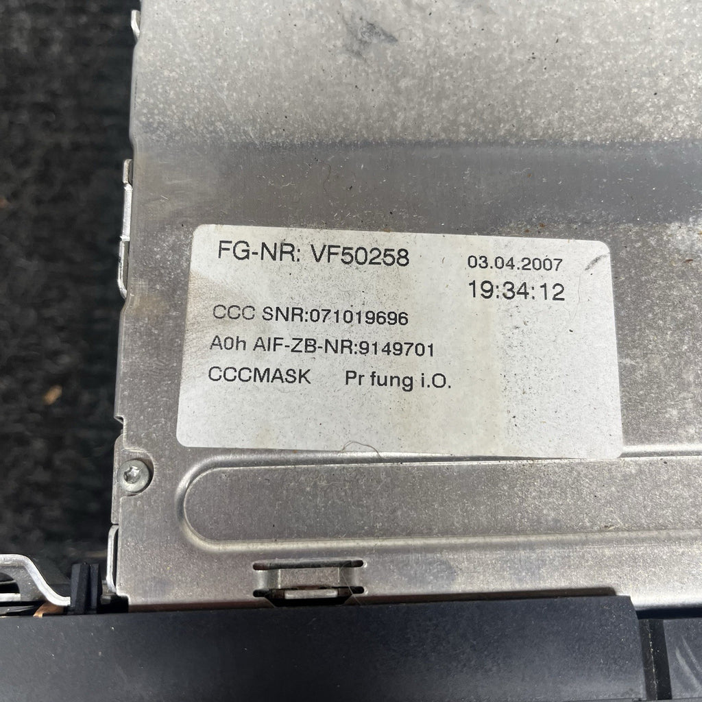 ☑️ BMW E90 E92 E93 3 Series Radio Stereo GPS Nav DVD CD Player CCC Unit OEM