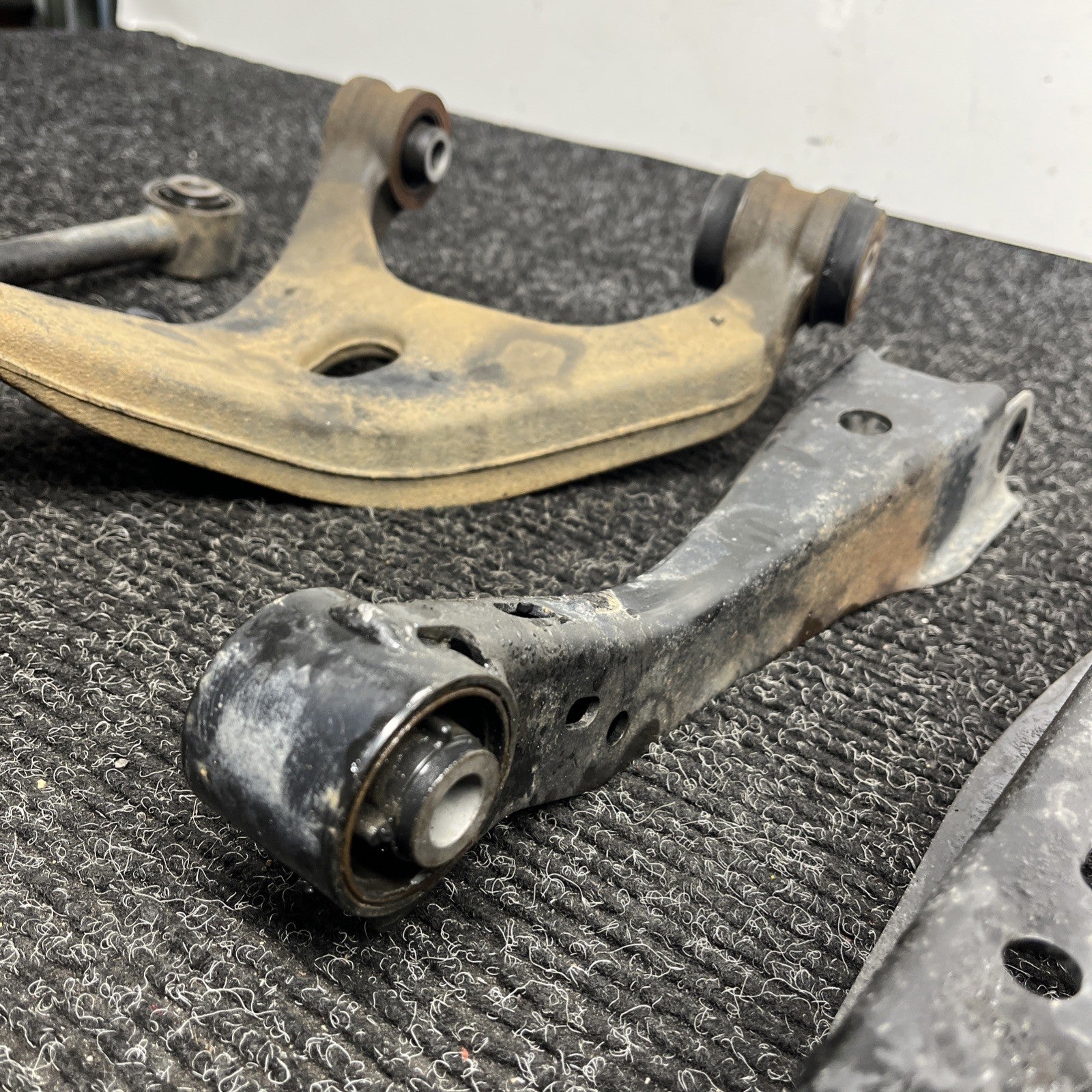 ☑️ 13-20 SUBARU BRZ DRIVER LEFT REAR CONTROL ARM SUSPENSION SET OF 4 OEM