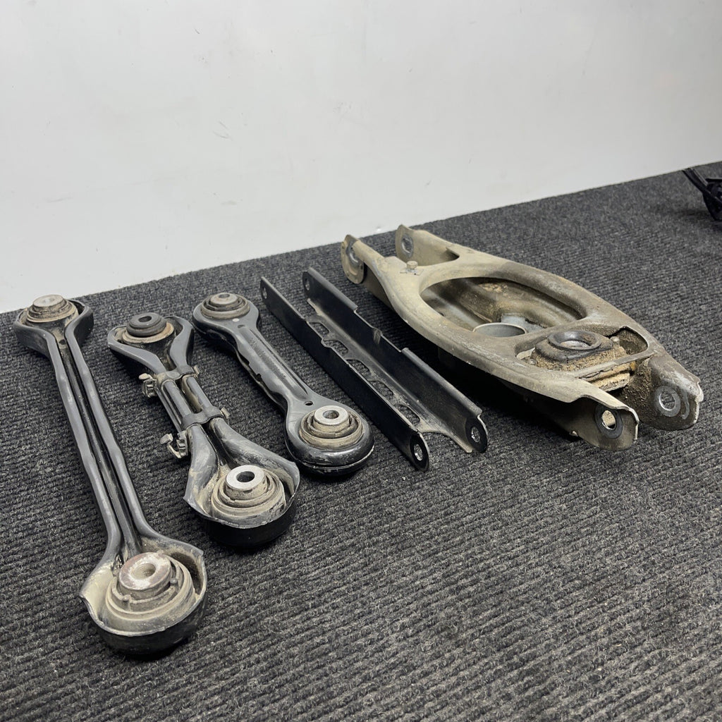 ☑️ OEM BMW E82 E90 E92 Rear Left Lower Upper Suspension Control Arm Wishbone SET