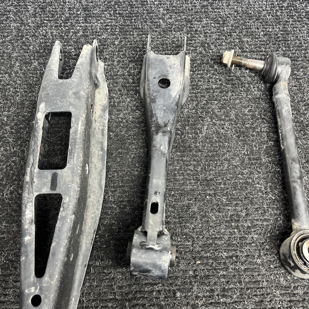 ☑️ 13-20 SUBARU BRZ PASSENGER LEFT REAR CONTROL ARM SUSPENSION SET OF 4 OEM