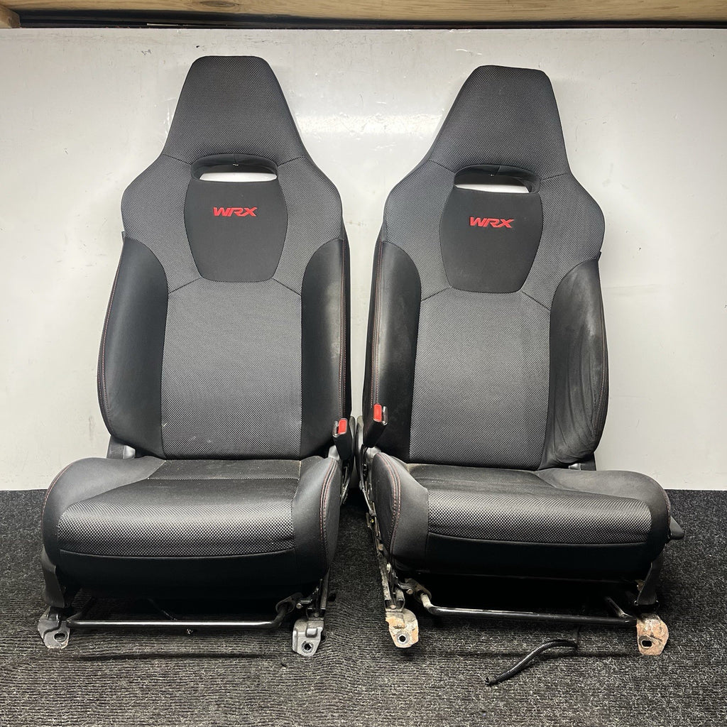 ☑️ 2008-2014 Subaru Impreza WRX Seat Set Seats Front Left Right Pair OEM 08-14