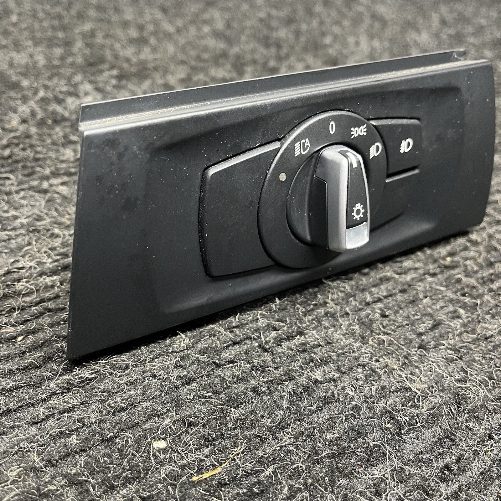☑️ 07-13 OEM BMW E92 E93 328 335 Headlight Switch Control Panel Light BLACK