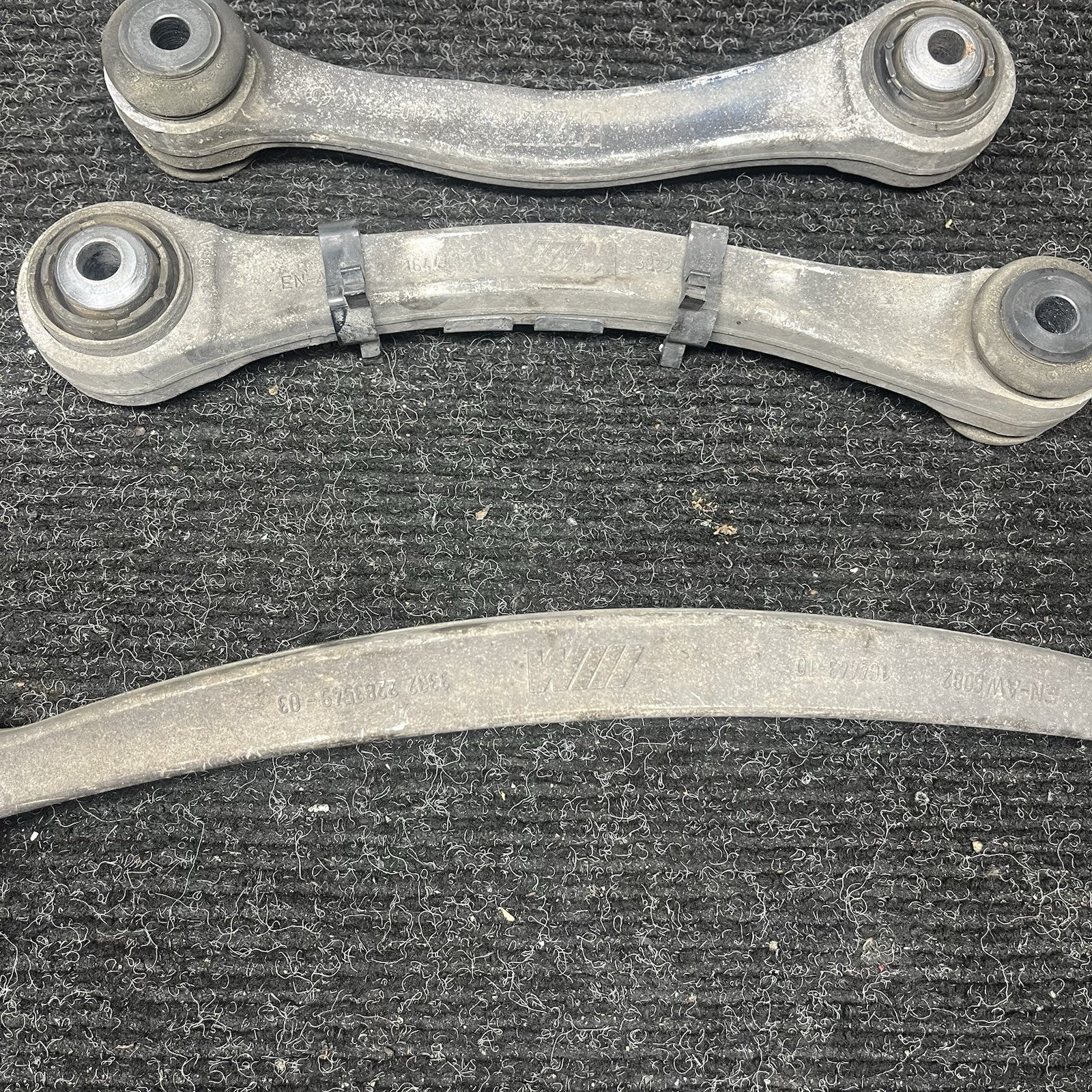 ☑️ 08-13 OEM BMW M3 E90 E92 E93 M3 Rear Left Driver Tie Rod Control Arm SET