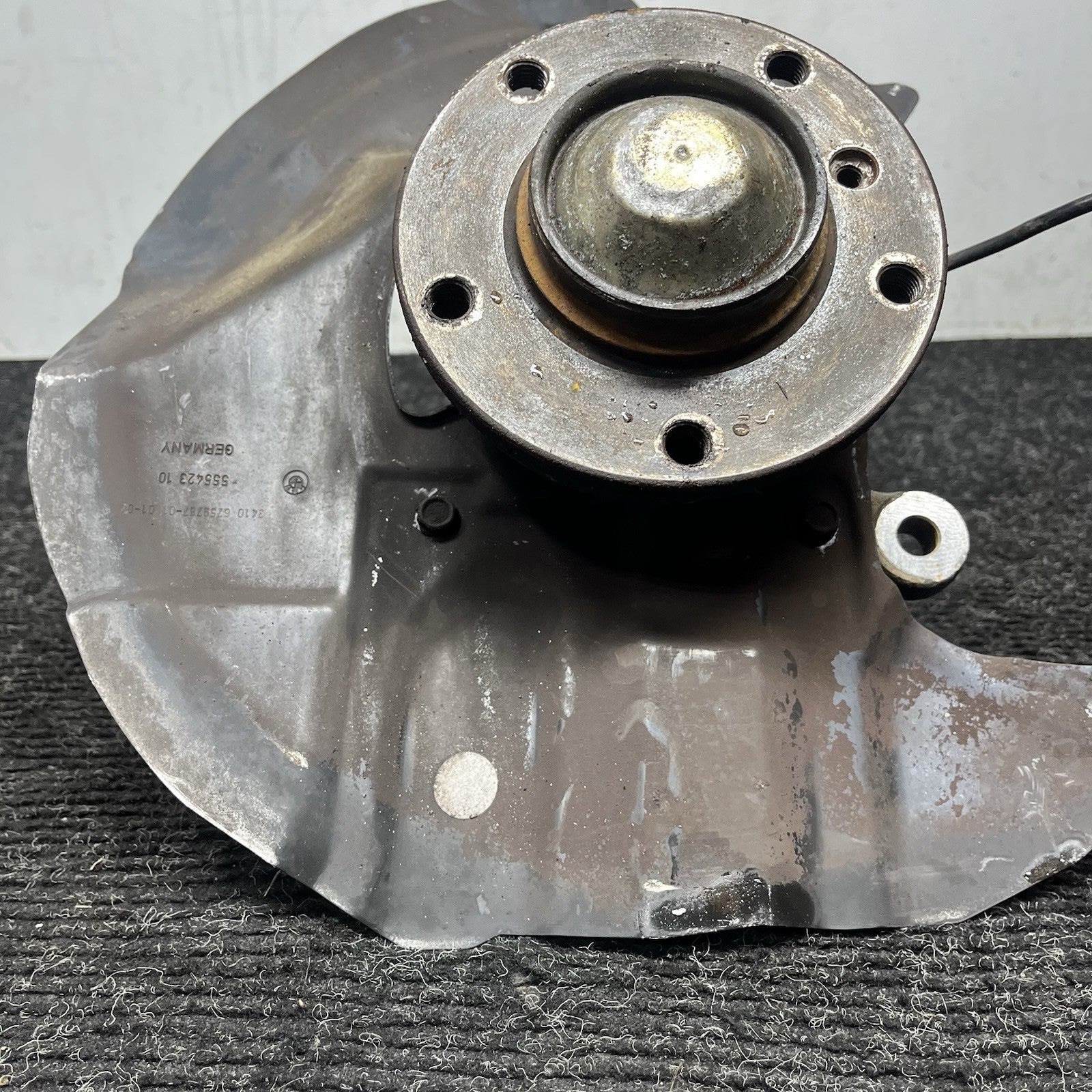 ☑️03-06 OEM BMW E46 330i 330Ci RWD Front Left Driver Spindle Hub Carrier Knuckle