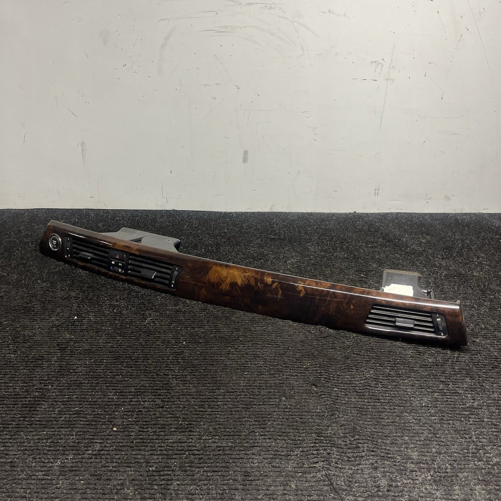 ☑️ 07-10 BMW E92 335i Front Upper Center Dash Board Wood Trim Vent 7132851 OEM